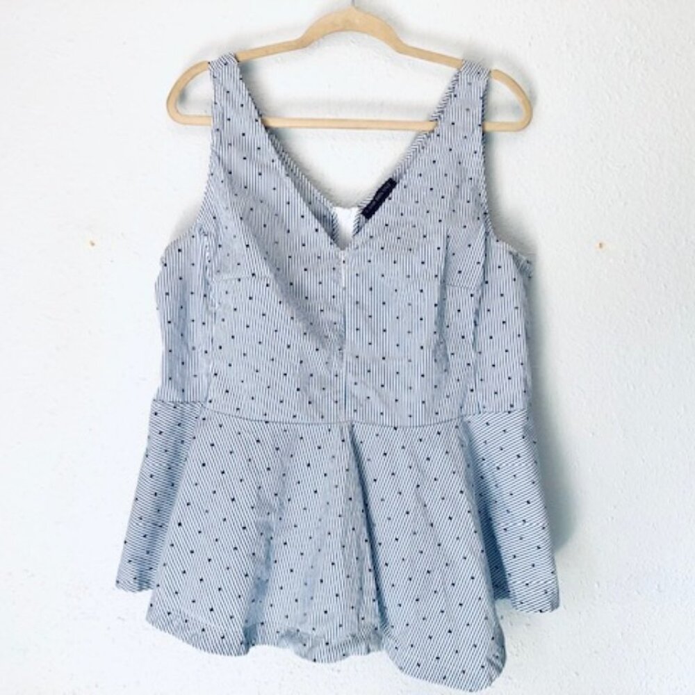 LB Sleeveless tunic with peplum